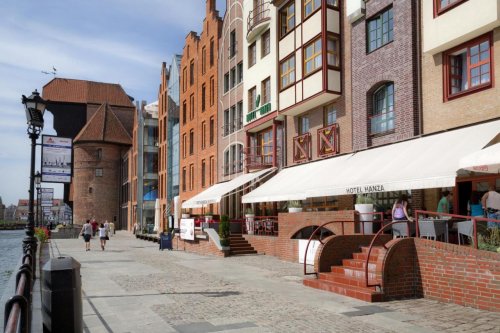 Hotel Hanza 4, Gdaňsk - letecky
