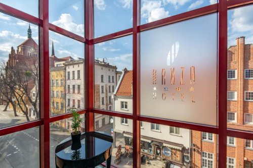Hotel Hanza 4, Gdaňsk - letecky