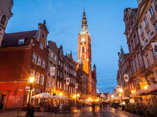 Hampton By Hilton Gdaňsk, letecky