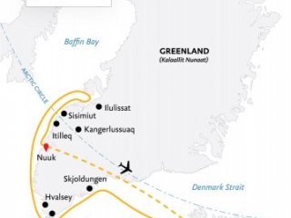 Southeast to West Greenland: Glaciers, Fjords and Viking History (Ocean Explorer)