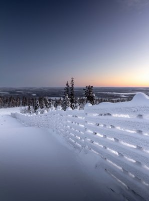 Silvestr s polární září - Finsko, Laponsko, Levi