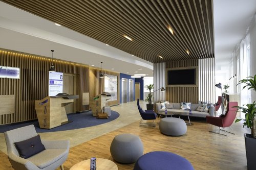 Hotel Holiday Inn Express, Regensburg - vlakem