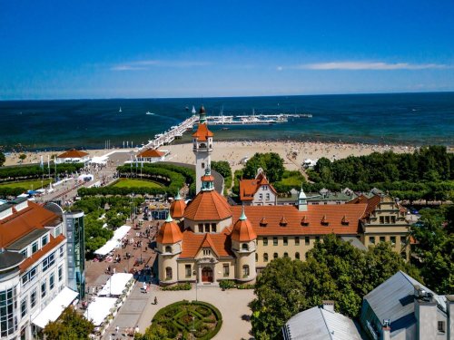 Hotel Villa Baltica Sopoty, vlakem k Baltu