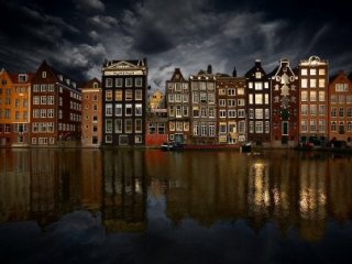 Amsterdam, letecky Amsterdam, letecky