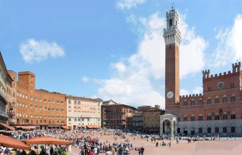 Perly Toskánska (Florencie, Pisa, Siena), letecky