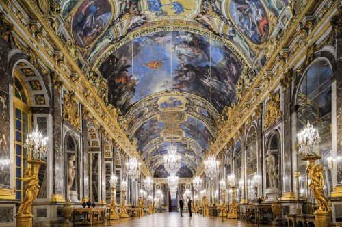Paříž a Versailles, letecky