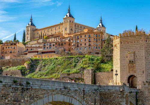 Španělsko a památky Unesco - Segovia, Toledo, El Escorial, letecky