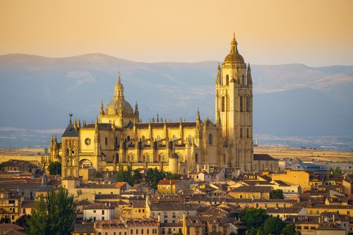 Španělsko a památky Unesco - Segovia, Toledo, El Escorial, letecky