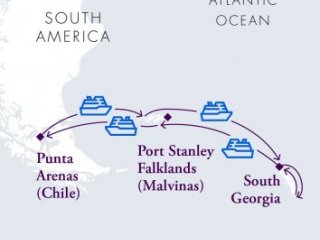Falklands (Malvinas) & South Georgia (Magellan Discoverer)
