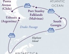 Falklands (Malvinas), South Georgia & Antarctica (Magellan Discoverer)