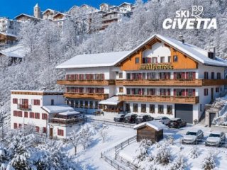 5denní zájezd (denní přejezd) s dopravou, polopenzí a skipasem v ceně – hotel Alpenrose Dolomiti