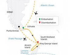 Antarctic Express: Sail South, Fly North (World Voyager)
