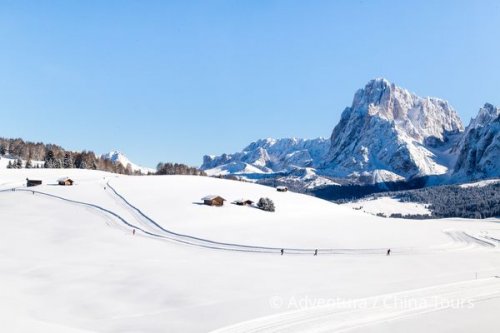 Běžkování v srdci Sextenských Dolomit