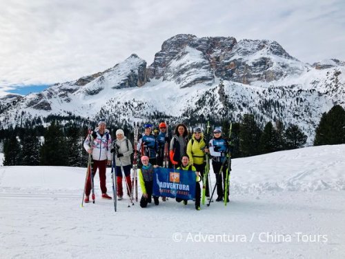 Běžkování v srdci Sextenských Dolomit