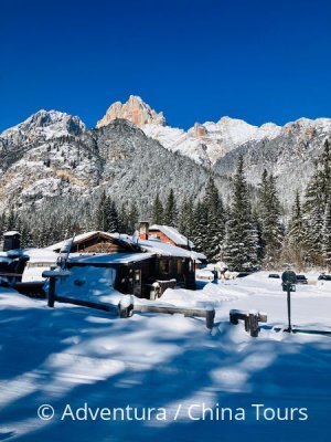 Běžkování v srdci Sextenských Dolomit