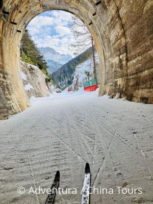 Běžkování v srdci Sextenských Dolomit