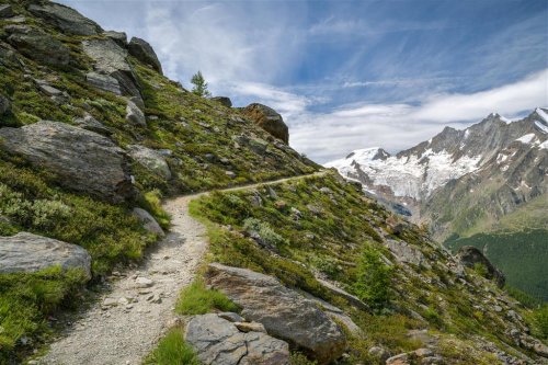 Švýcarsko s výhledy na Matterhorn