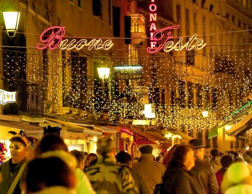 Adventní Benátky a Verona