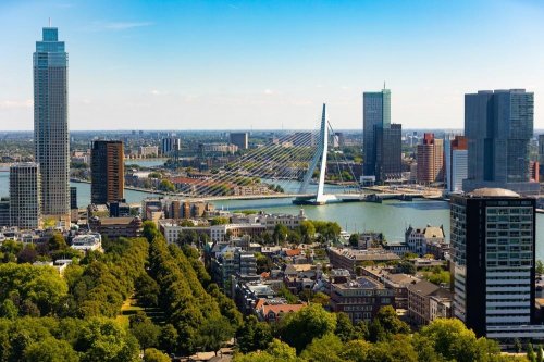 Květinové korzo a slavnosti lodí v Rotterdamu