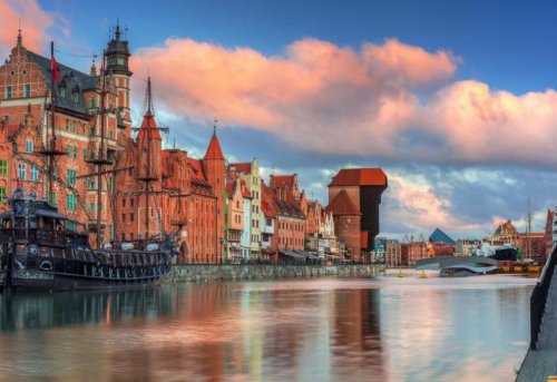 K Baltskému moři - Gdaňsk, Malbork, Sopoty, letecky