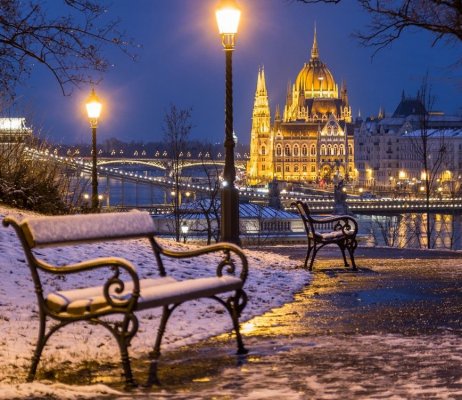 Vánoční Budapešť, vlakem s průvodcem