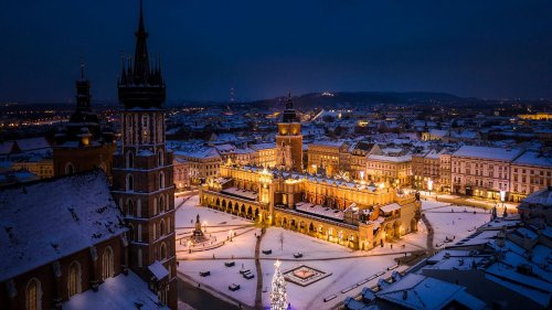 Vánoční Krakow, město králů - vlakem s průvodcem