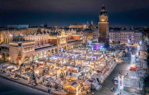 Vánoční Krakow, město králů - vlakem s průvodcem