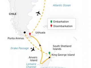 Antarctic Express: Fly South, Sail North (World Voyager) Antarctic Express: Fly South, Sail North (World Voyager)