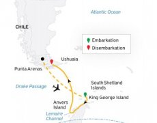 Antarctic Express: Fly South, Sail North (Ocean Explorer)