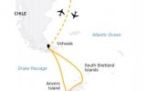 Antarctica by Helicopter: Crossing the Circle and the Peninsula (Ultramarine)