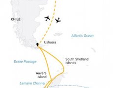 Antarctica by Helicopter: Crossing the Circle and the Peninsula (Ultramarine)