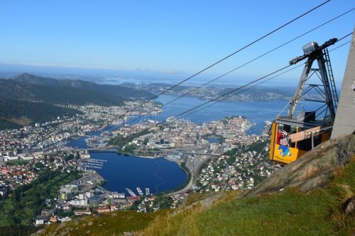 JARO V NORSKU - sváteční Oslo, zelené fjordy a Bergen