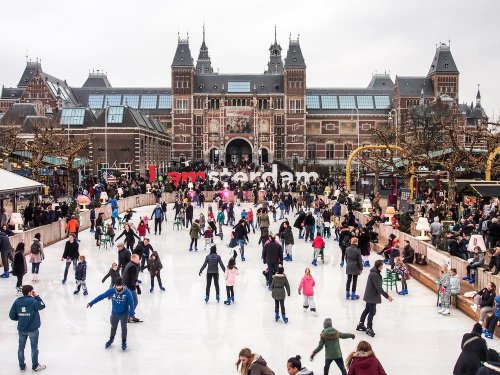 Adventní Amsterdam a festival světel