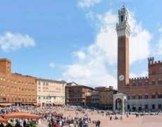 Florencie a Siena, letecky