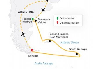 Falkland Islands and South Georgia: 20-Day Wildlife Adventure (Ultramarine)
