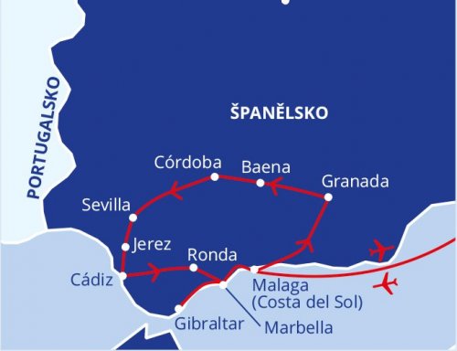 Krásy jižního Španělska (putování Andalusií)