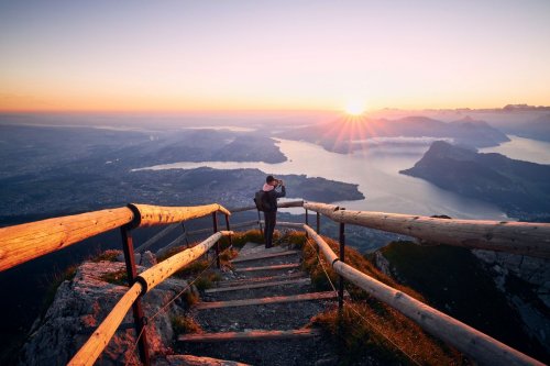 Lehká turistika ve Švýcarsku