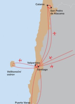 Chile a Velikonoční ostrov
