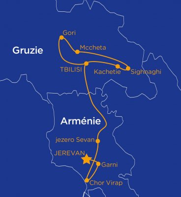 Arménie - Gruzie
