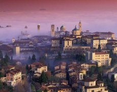 Milano - Bergamo - Brescia, letecky