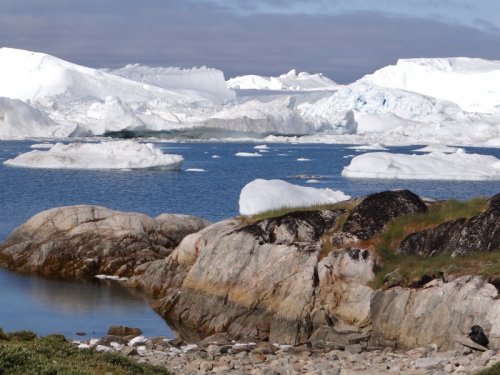 GRÓNSKO - ILULISSAT, plovoucí ledovce