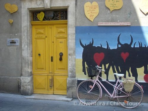 Kvetoucí Provence na kole