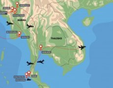 Barma - krajina zlata a Thajsko (pláže Krabi)