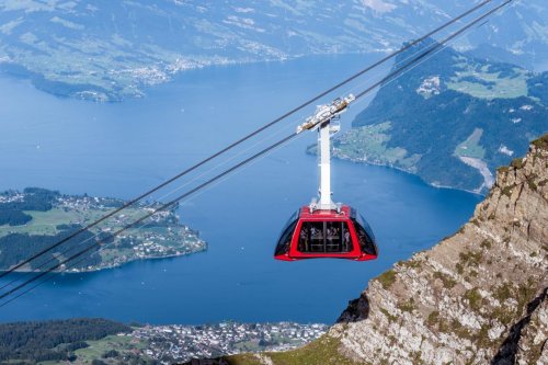 Švýcarské železnice UNESCO a zlatý okruh Pilatus