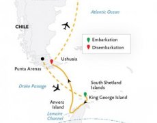 Antarctic Express: Fly South, Sail North (World Voyager)