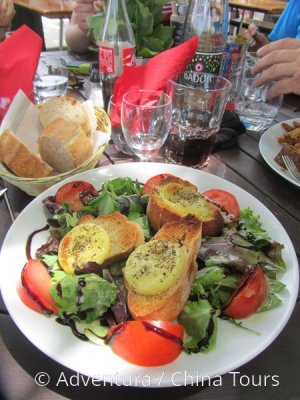 Provence levandulová na kole