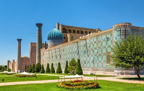 Perly Uzbekistánu hedvábnou stezkou