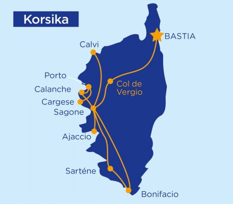 Divoká krása Korsiky