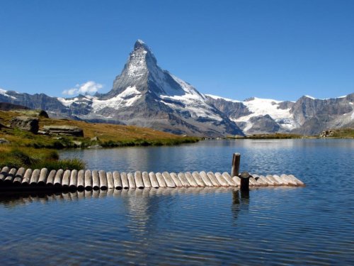 Glacier Express, Matterhorn a Jungfrau