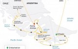 Katalog zájezdů, Essential Patagonia: Chilean Fjords and Torres del Paine (Ultramarine)